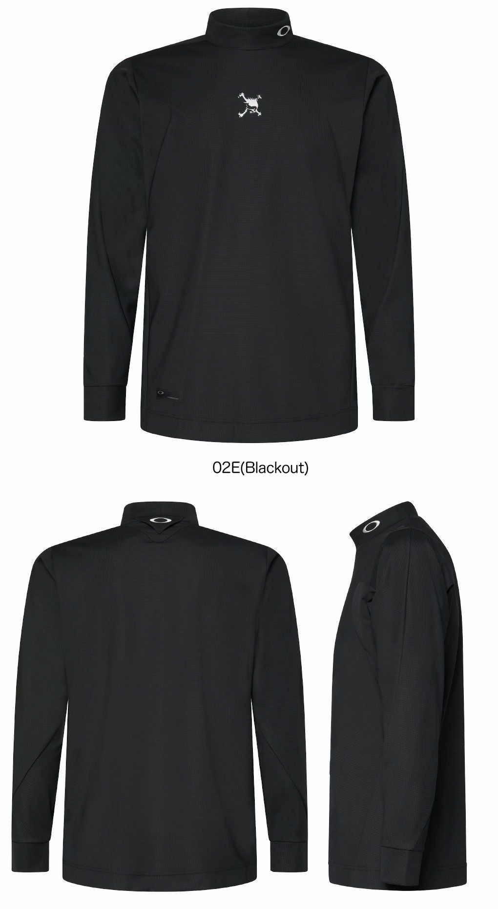 オークリーシャツSkullThicknessLSMockShirtメンズ長袖FOA408240ゴルフウェア2025秋冬OAKLEY日本正規品