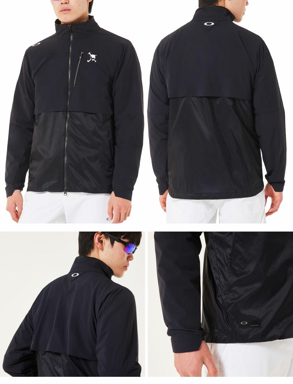 オークリージャケットSkullIdeallyHybridLtJacketメンズ長袖FOA408273ゴルフウェア2025秋冬OAKLEY日本正規品
