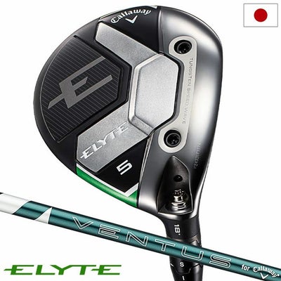 キャロウェイELYTEフェアウェイウッドW#5アジャスタブルホーゼルメンズ右用TENSEIGREEN5forCallawayカーボンシャフト日本正規品2025年モデル