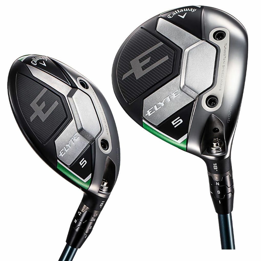キャロウェイELYTEフェアウェイウッドW#5アジャスタブルホーゼルメンズ右用TENSEIGREEN5forCallawayカーボンシャフト日本正規品2025年モデル