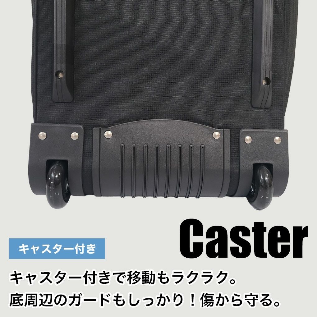 OOWLS キャスター付きトラベルカバー+ゴルフバッグサポートフレーム
