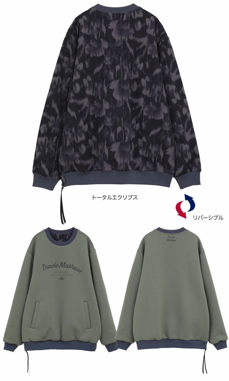 トラヴィスマシューリバーシブル スニードジャケット7AM020メンズゴルフウェアトップスTravisMathew2025秋冬モデル日本正規品