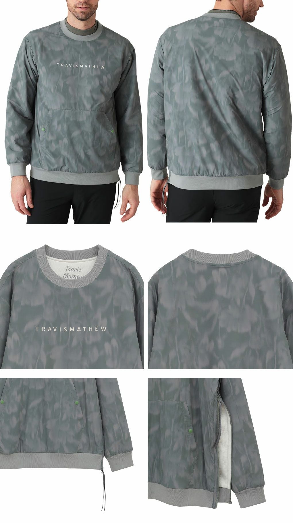 トラヴィスマシューリバーシブル スニードジャケット7AM020メンズゴルフウェアトップスTravisMathew2025秋冬モデル日本正規品