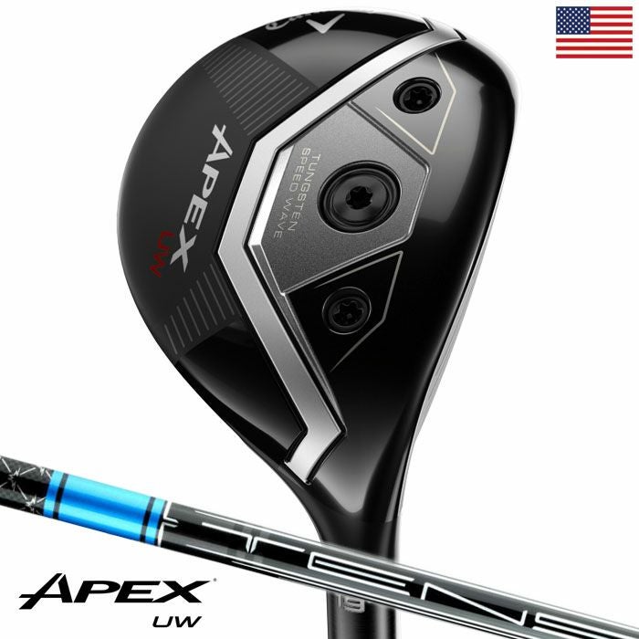 キャロウェイApexUtilityWoodsユーティリティウッドメンズ右用TenseiAVBlue75GraphiteシャフトCallaway2025年モデルUSA直輸入品