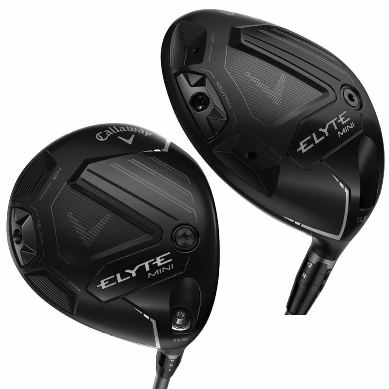 キャロウェイElyteMiniDriverNightEditionドライバーメンズ右用ProjectXDenaliCharcoalGraphiteシャフト2025年USA直輸入品