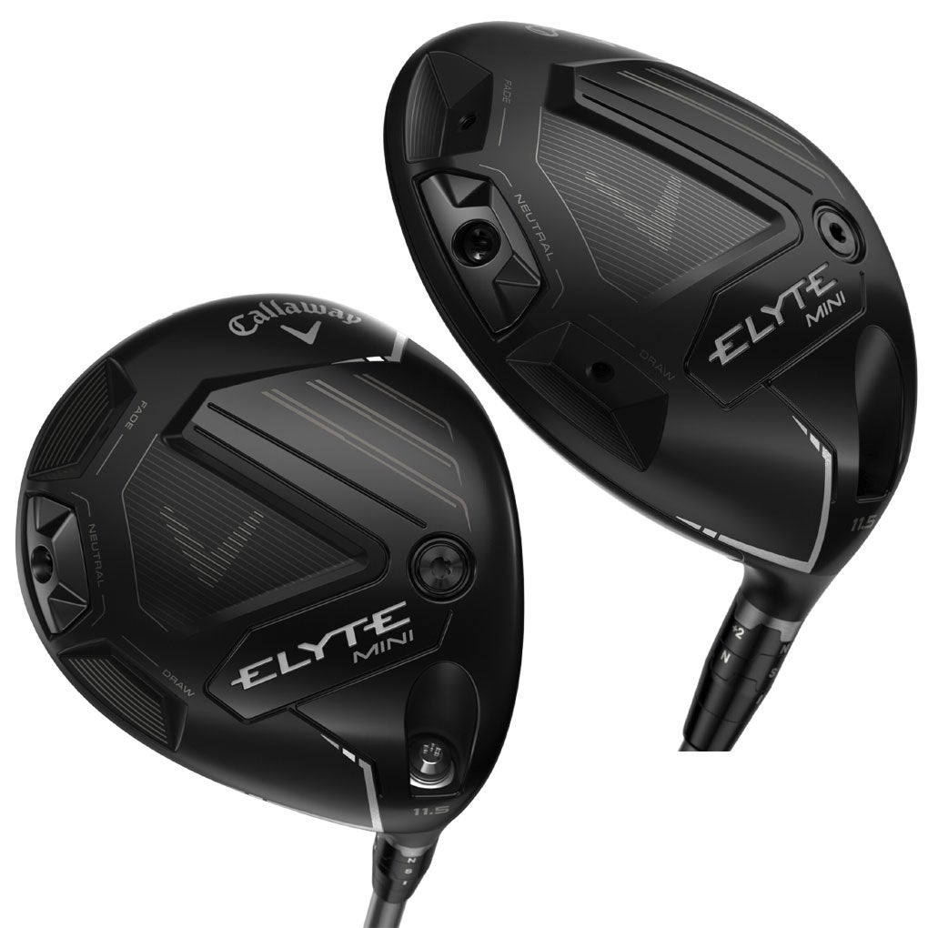 キャロウェイElyteMiniDriverNightEditionドライバーメンズ右用ProjectXDenaliCharcoalGraphiteシャフト2025年USA直輸入品