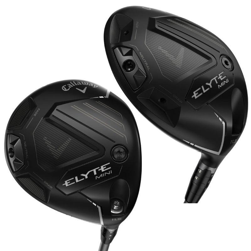キャロウェイElyteMiniDriverNightEditionドライバーメンズ右用ProjectXDenaliCharcoalGraphiteシャフト2025年USA直輸入品