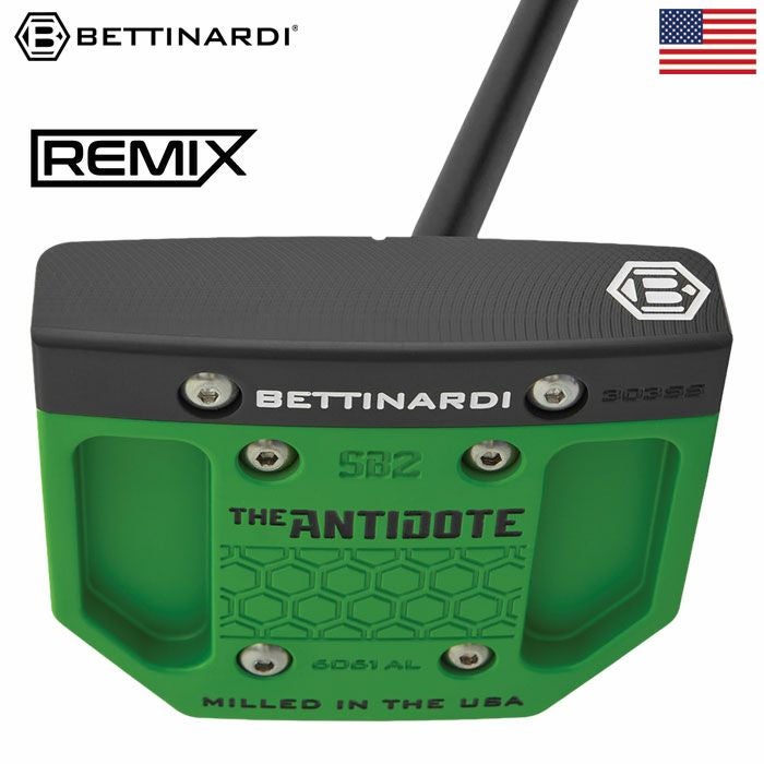 ベティナルディANTIDOTESB2SOURAPPLEGREENREMIXパターメンズ右用34インチUSA直輸入品BETTINARDIGOLF2025年モデル