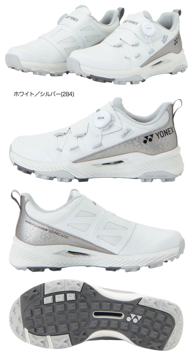 ヨネックススパイクレスゴルフシューズパワークッションソニケージ２.SHGS2メンズ靴日本正規品2025年モデル