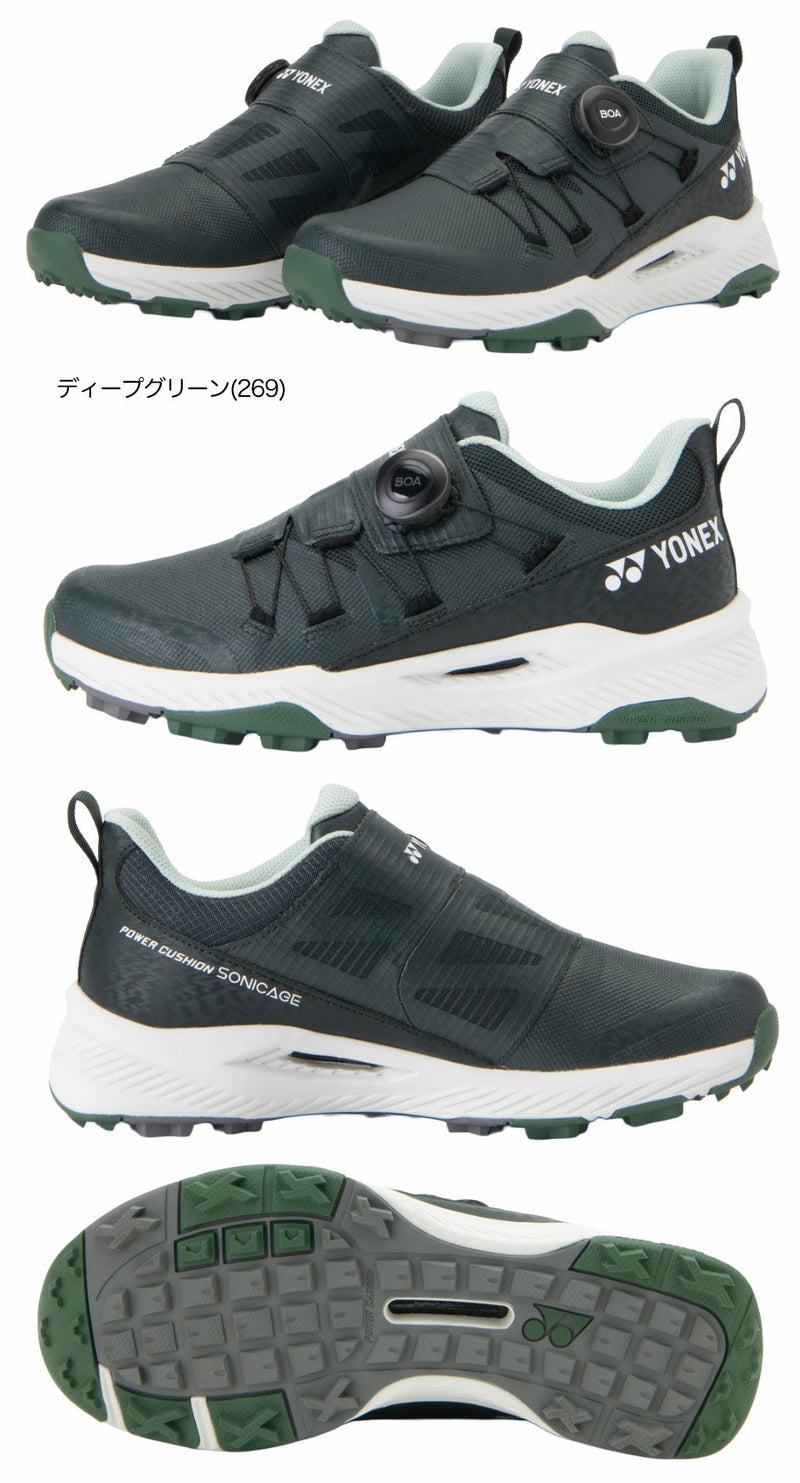 ヨネックススパイクレスゴルフシューズパワークッションソニケージ２.SHGS2メンズ靴日本正規品2025年モデル
