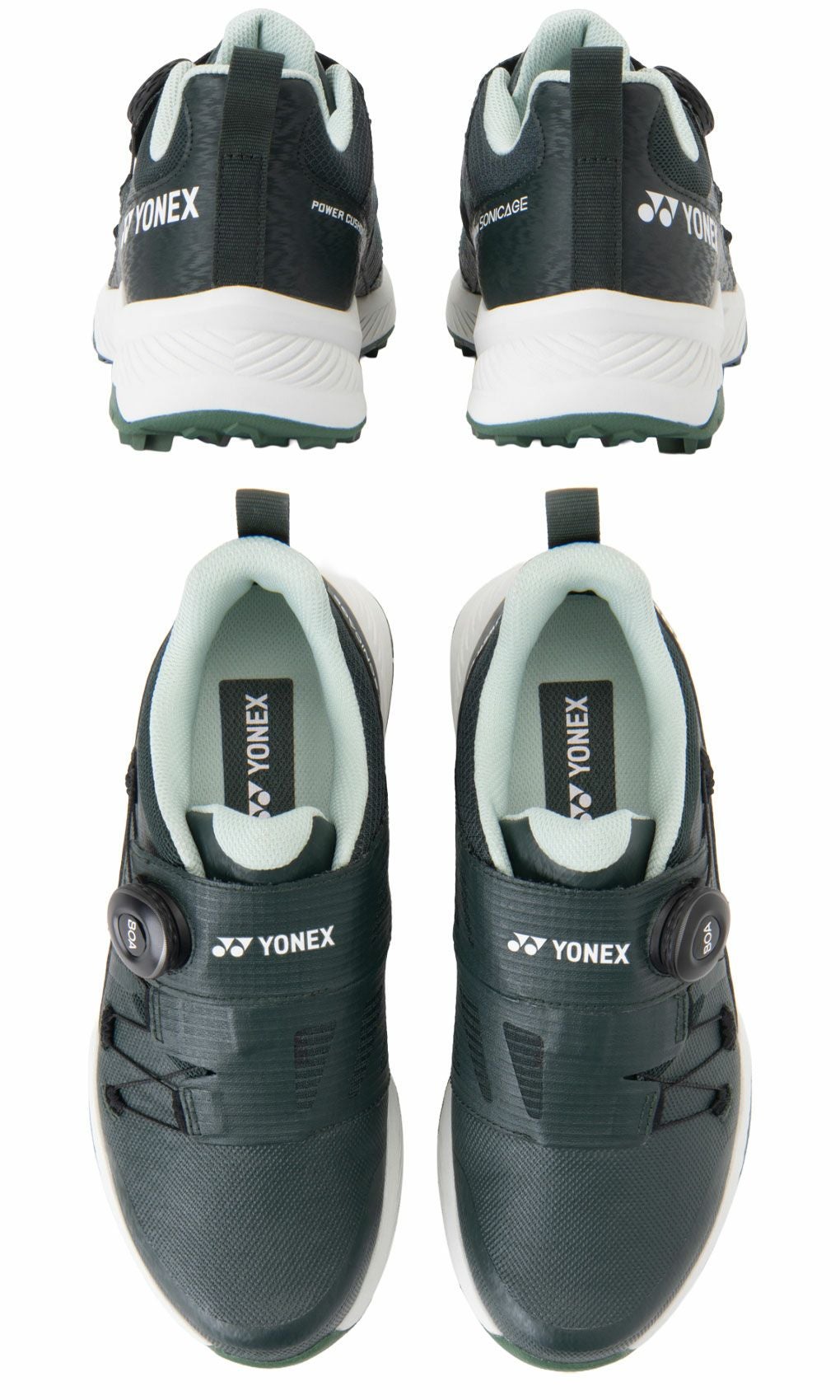 ヨネックススパイクレスゴルフシューズパワークッションソニケージ２.SHGS2メンズ靴日本正規品2025年モデル