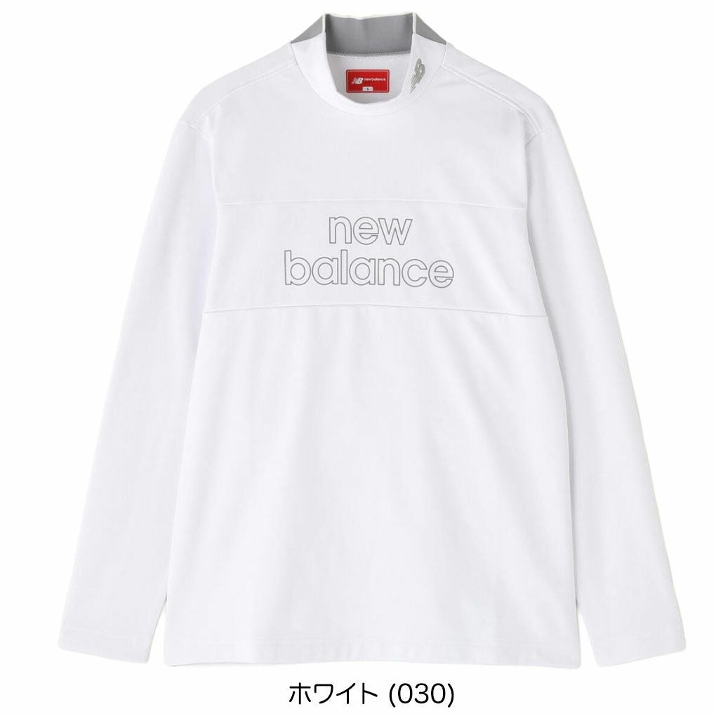 ニューバランス長袖シャツ012-5267006メンズゴルフウェアnewbalance2025秋冬モデル日本正規品