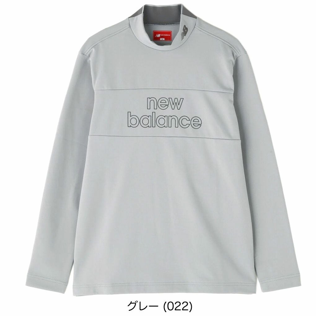 ニューバランス長袖シャツ012-5267006メンズゴルフウェアnewbalance2025秋冬モデル日本正規品