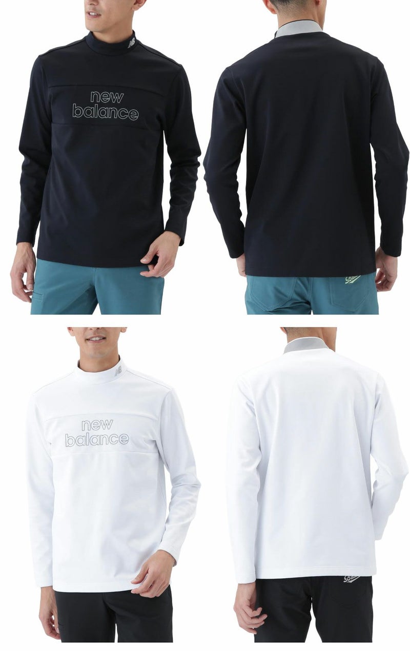 ニューバランス長袖シャツ012-5267006メンズゴルフウェアnewbalance2025秋冬モデル日本正規品