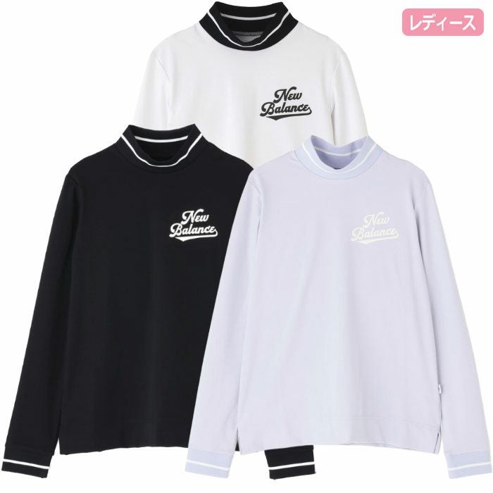 ニューバランス長袖シャツ012-5267508レディースゴルフウェアnewbalance2025秋冬モデル日本正規品