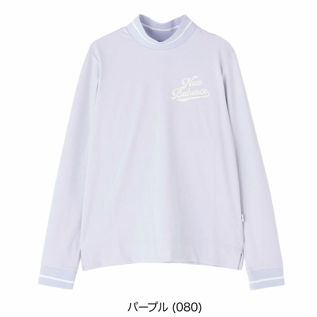 ニューバランス長袖シャツ012-5267508レディースゴルフウェアnewbalance2025秋冬モデル日本正規品
