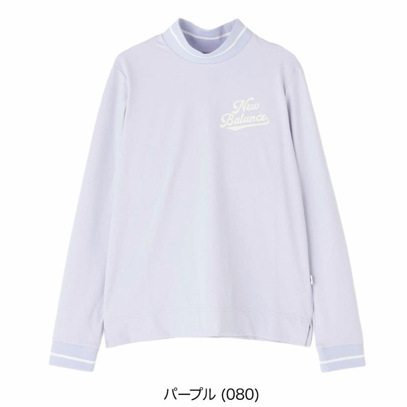 ニューバランス長袖シャツ012-5267508レディースゴルフウェアnewbalance2025秋冬モデル日本正規品