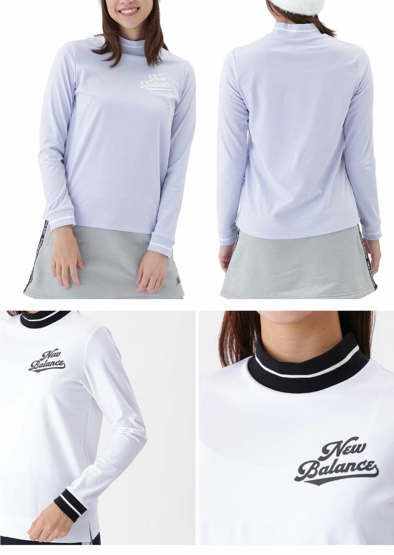 ニューバランス長袖シャツ012-5267508レディースゴルフウェアnewbalance2025秋冬モデル日本正規品