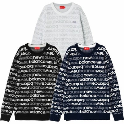 ニューバランス長袖ニット012-5270004メンズゴルフウェアnewbalance2025秋冬モデル日本正規品