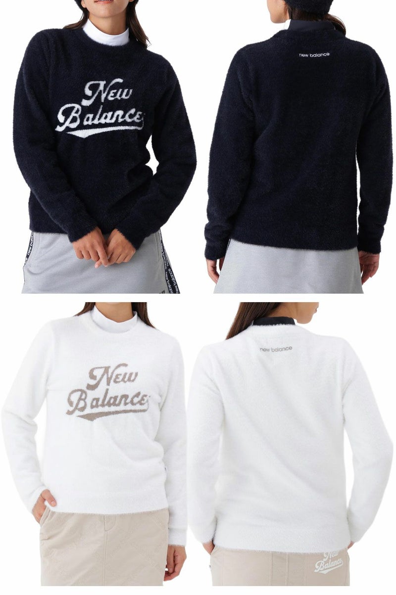 ニューバランス長袖ニット012-5270504レディースゴルフウェアnewbalance2025秋冬モデル日本正規品