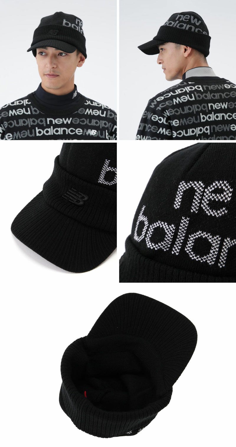 ニューバランスキャップ012-5287014メンズゴルフキャップ帽子newbalance2025秋冬モデル日本正規品
