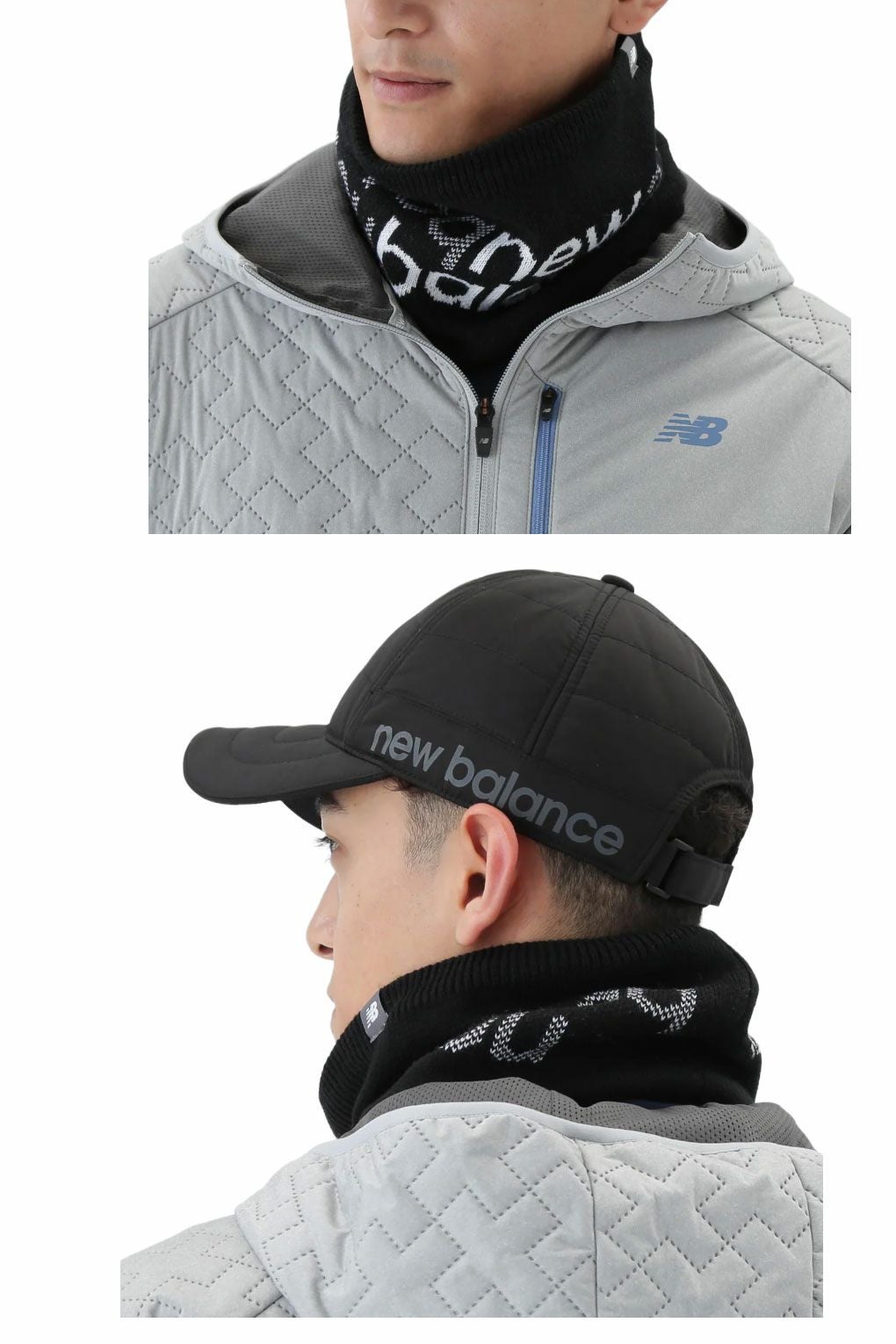 ニューバランスネックウォーマー012-5283003ゴルフウェアUVケアnewbalance2025秋冬モデル日本正規品