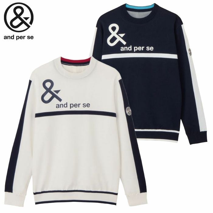 アンパスィウインドシャッター防風スニードジャック長袖AMF2335A8メンズandperse2025秋冬モデル日本正規品