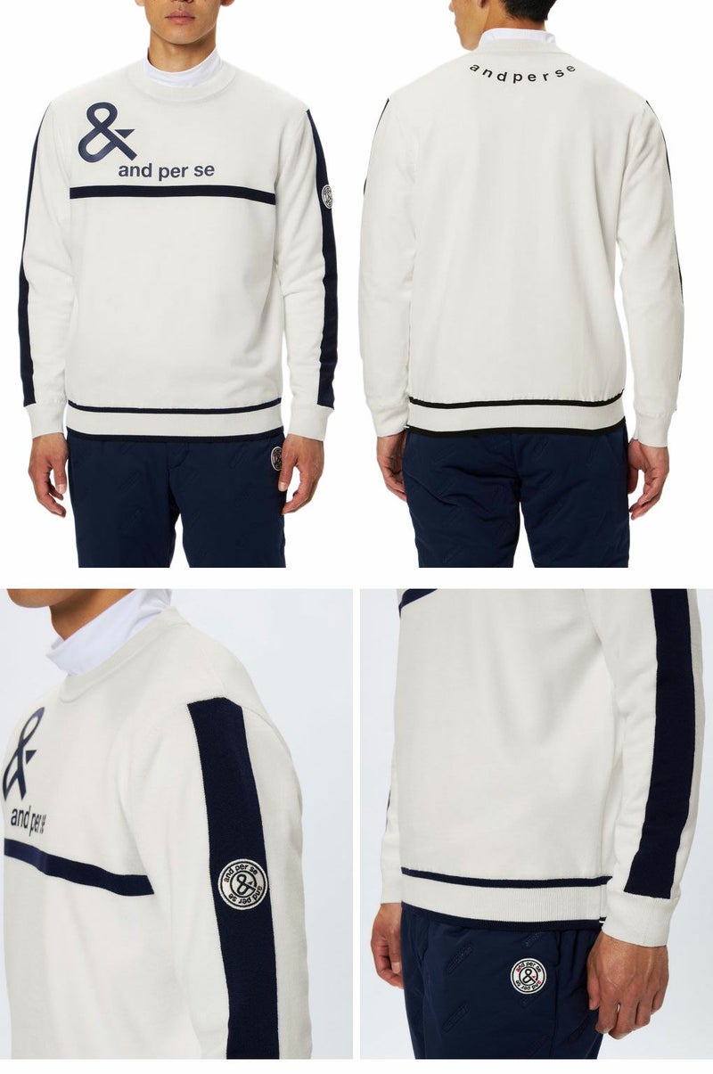 アンパスィウインドシャッター防風スニードジャック長袖AMF2335A8メンズandperse2025秋冬モデル日本正規品