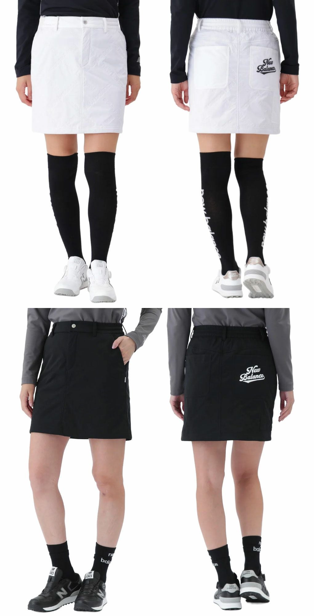 ニューバランススカート012-5234503レディースゴルフウェアnewbalance2025秋冬モデル日本正規品