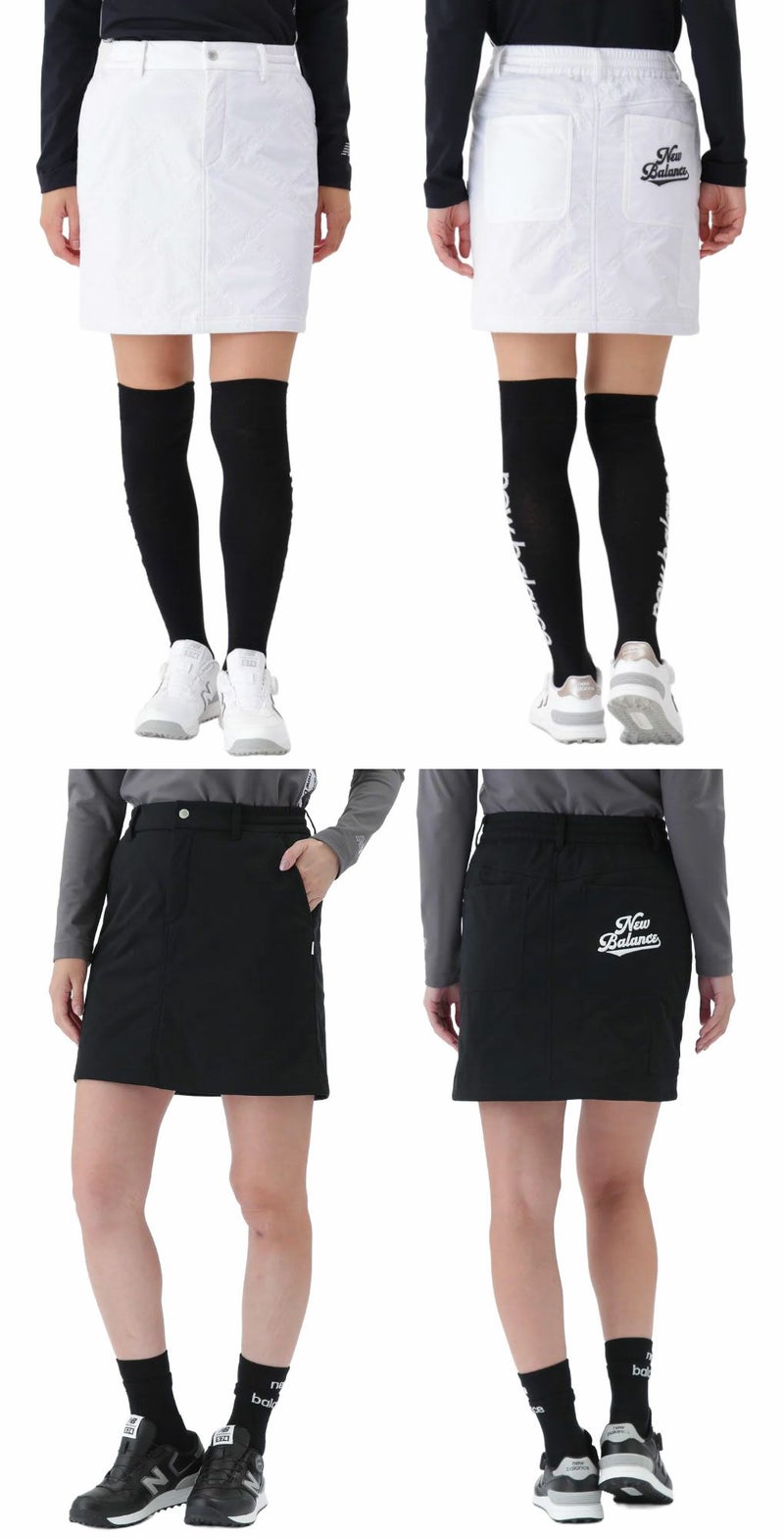 ニューバランススカート012-5234503レディースゴルフウェアnewbalance2025秋冬モデル日本正規品