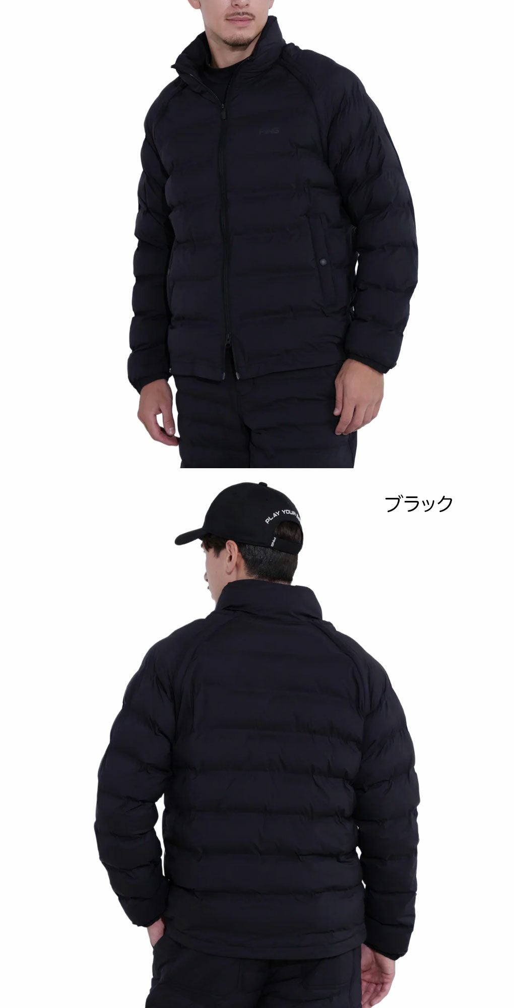 ピンPING中綿ブルゾン621-5220003メンズゴルフウェア2025秋冬モデル日本正規品