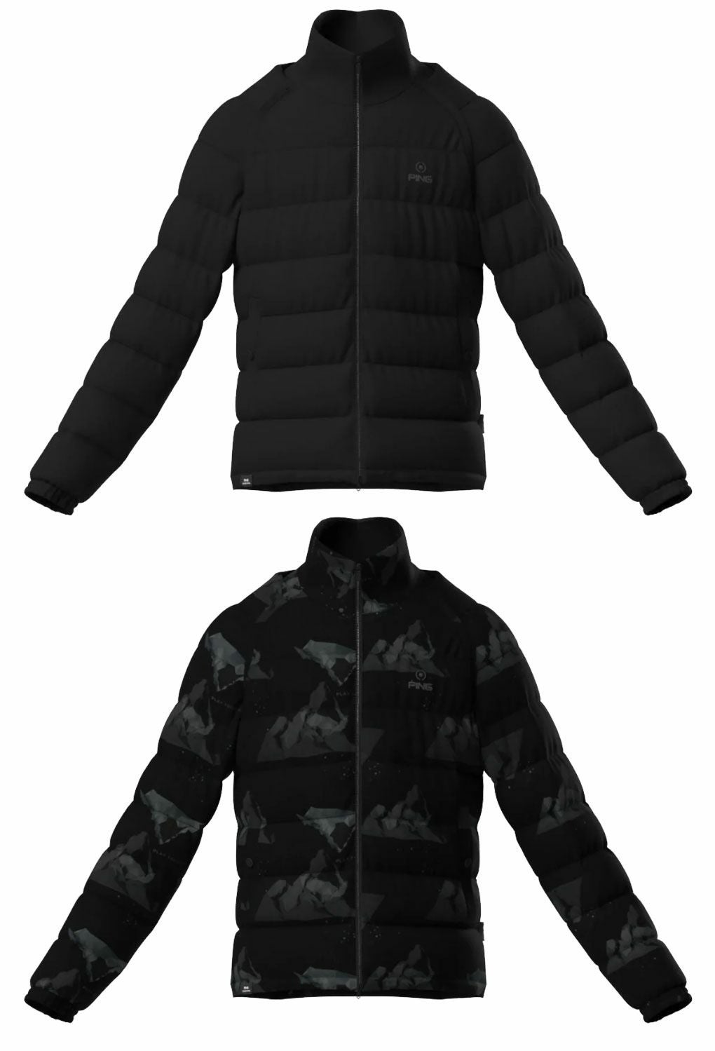 ピンPING中綿ブルゾン621-5220003メンズゴルフウェア2025秋冬モデル日本正規品