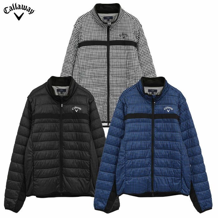 キャロウェイスターストレッチ2WAY中綿ブルゾンC25215107メンズゴルフウェア2025秋冬モデルCallaway日本正規品