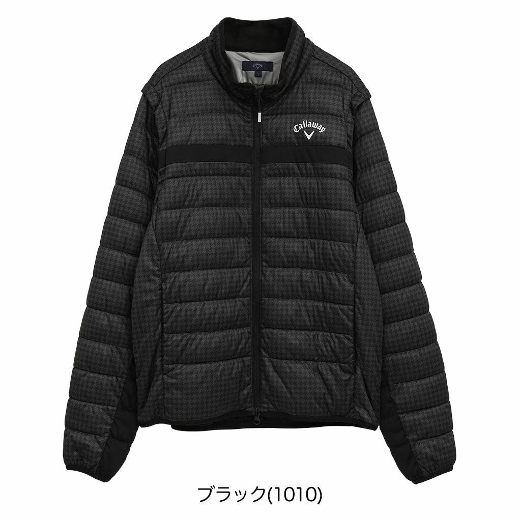 キャロウェイスターストレッチ2WAY中綿ブルゾンC25215107メンズゴルフウェア2025秋冬モデルCallaway日本正規品
