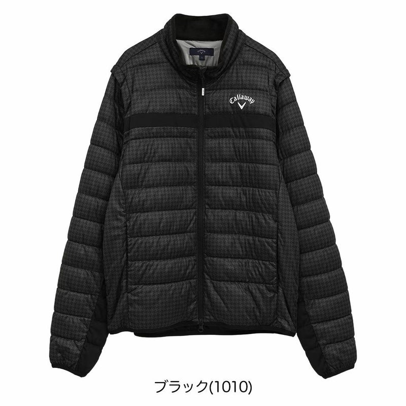 キャロウェイスターストレッチ2WAY中綿ブルゾンC25215107メンズゴルフウェア2025秋冬モデルCallaway日本正規品