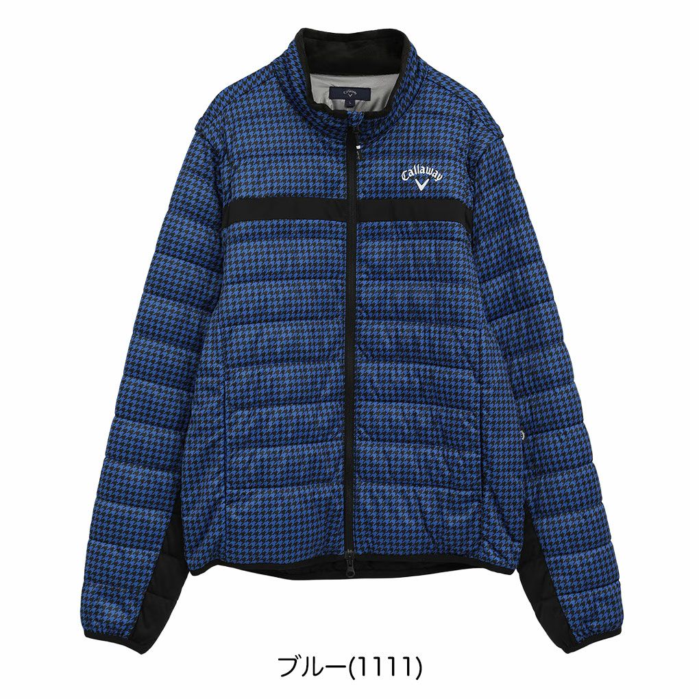 キャロウェイスターストレッチ2WAY中綿ブルゾンC25215107メンズゴルフウェア2025秋冬モデルCallaway日本正規品