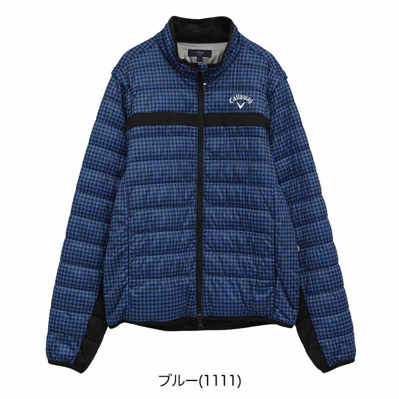 キャロウェイスターストレッチ2WAY中綿ブルゾンC25215107メンズゴルフウェア2025秋冬モデルCallaway日本正規品