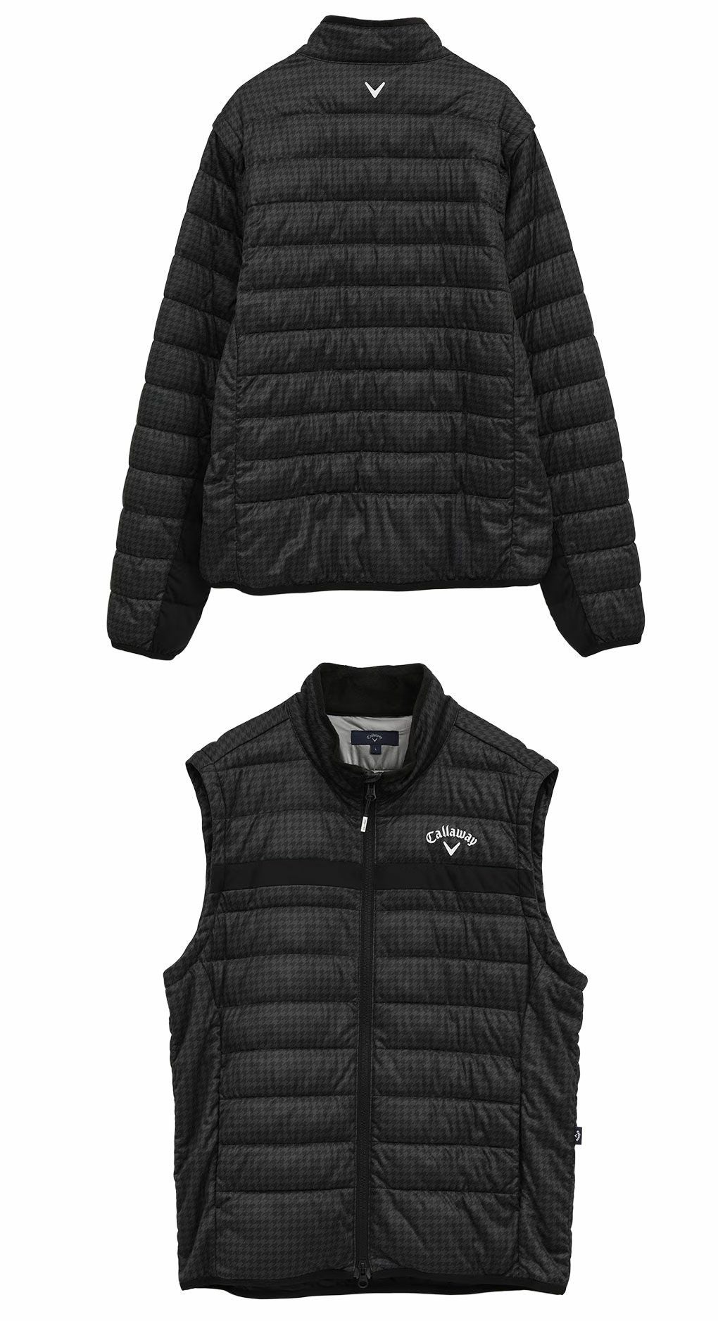 キャロウェイスターストレッチ2WAY中綿ブルゾンC25215107メンズゴルフウェア2025秋冬モデルCallaway日本正規品