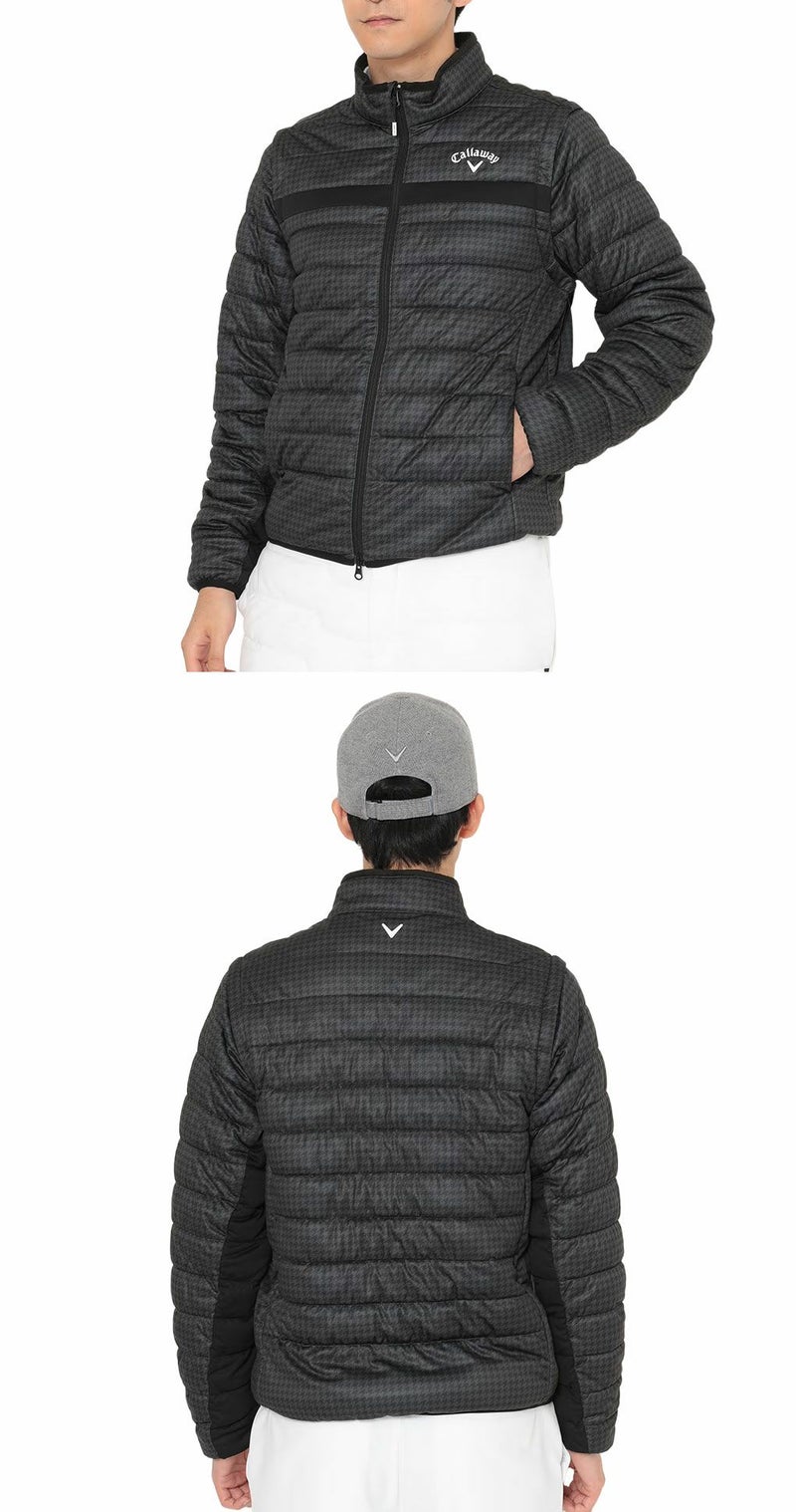 キャロウェイスターストレッチ2WAY中綿ブルゾンC25215107メンズゴルフウェア2025秋冬モデルCallaway日本正規品