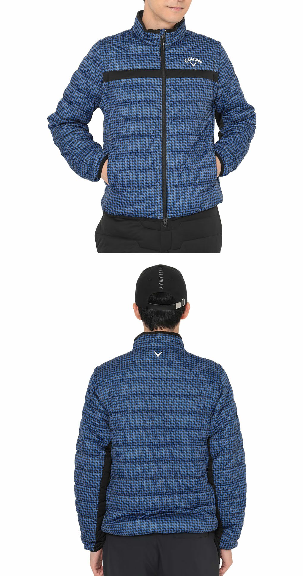 キャロウェイストレッチミニリップ2WAYブルゾンC25215104メンズゴルフウェア2025秋冬モデルCallaway日本正規品