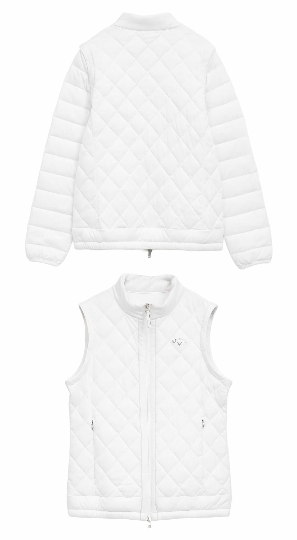 キャロウェイスターストレッチ袖取り外し中綿ブルゾンC25215202レディースゴルフウェア2025秋冬モデルCallaway日本正規品