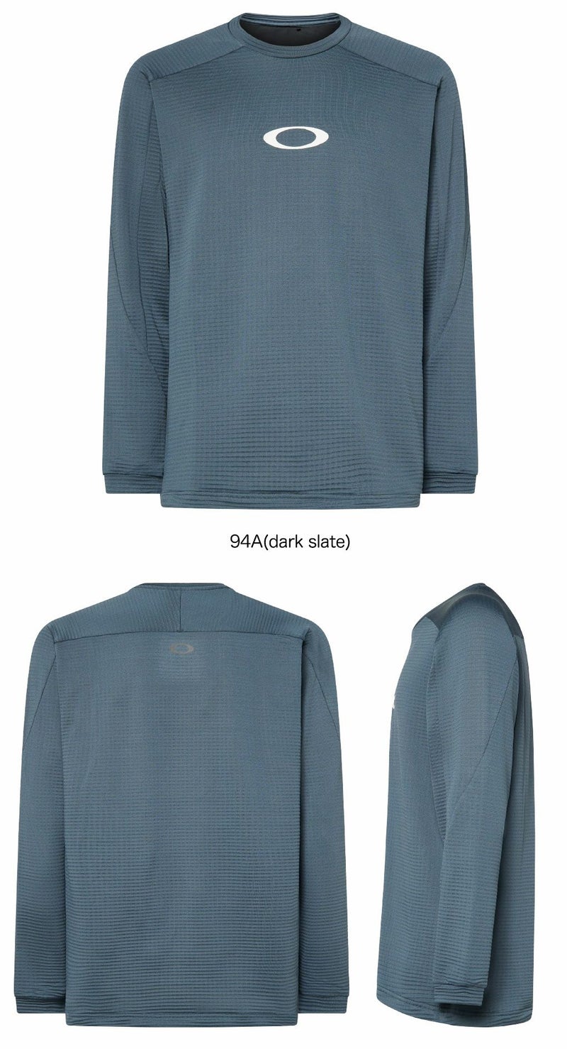 オークリーメンズ長袖シャツFOA408123ゴルフウェア2025秋冬OAKLEY日本正規品