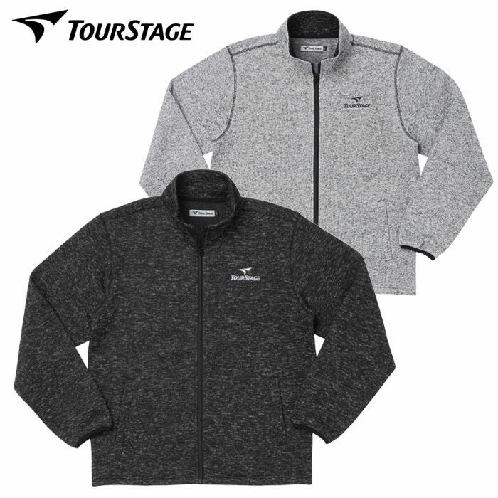TOURSTAGEツアーステージフリースブルゾンFTT91D長袖メンズゴルフウェア2025秋冬モデル日本正規品