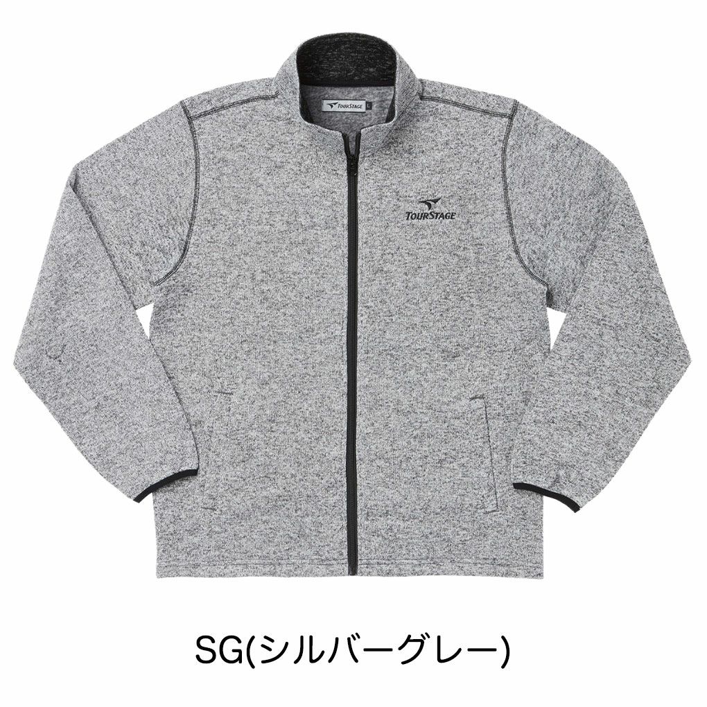 TOURSTAGEツアーステージフリースブルゾンFTT91D長袖メンズゴルフウェア2025秋冬モデル日本正規品