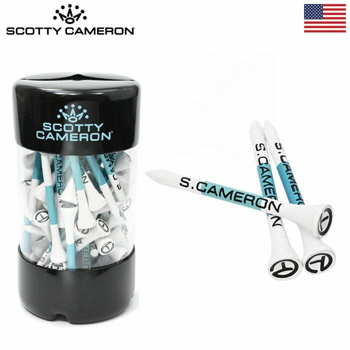 スコッティキャメロンGolfTees70mm70本入Circle-Tロゴ入りウッドティーセット024390ScottyCameronUSA直輸入品