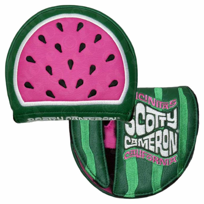 スコッティキャメロンパターカバーWatermelonMidMalletスイカScottyCameronUSA直輸入品