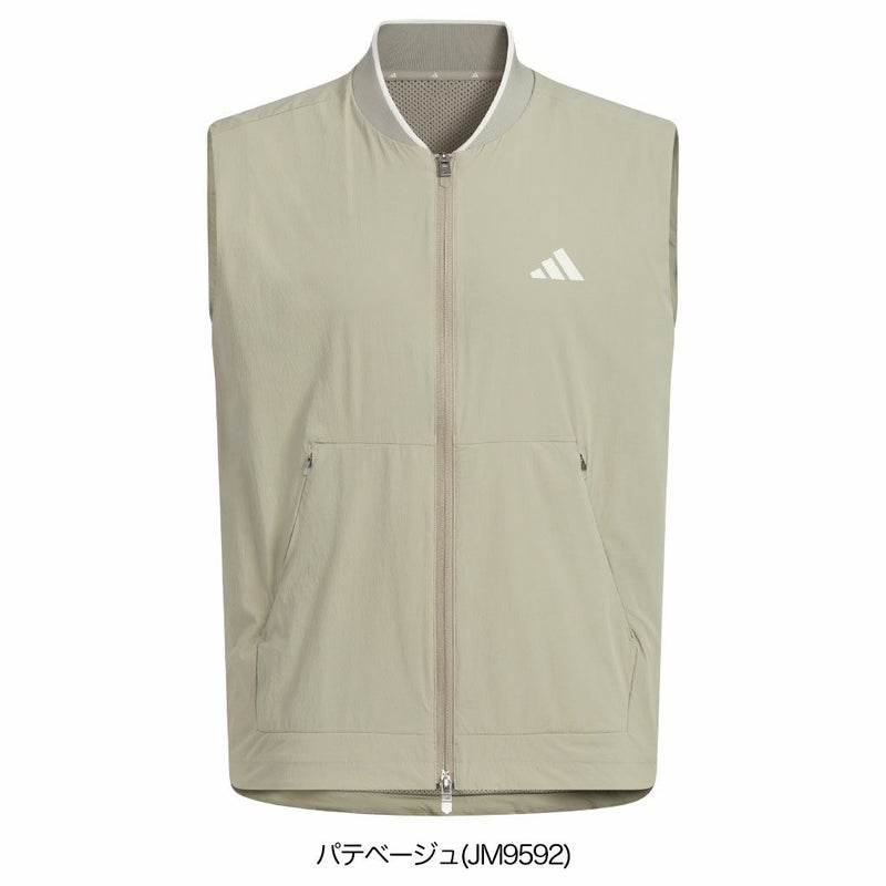 アディダスフルジップベストJUW91メンズゴルフウェアゴルフ2025秋冬モデルadidas日本正規品