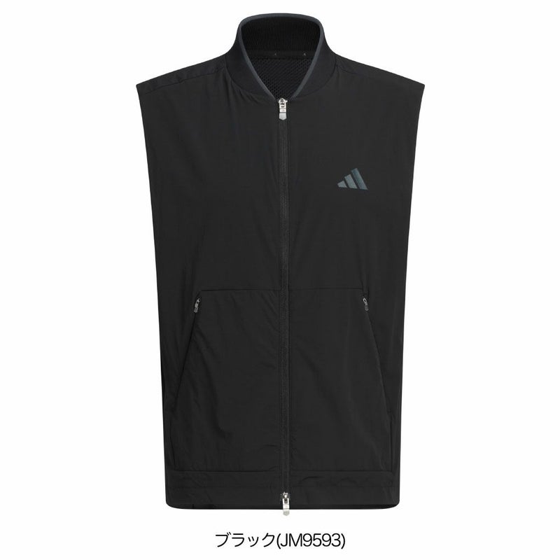 アディダスフルジップベストJUW91メンズゴルフウェアゴルフ2025秋冬モデルadidas日本正規品