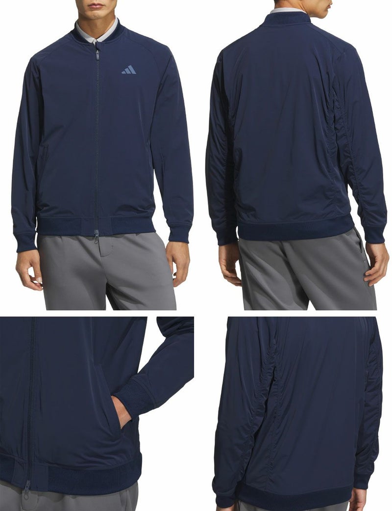 アディダスフルジップジャケットJVV00メンズメンズゴルフウェアゴルフ2025秋冬モデルadidas日本正規品