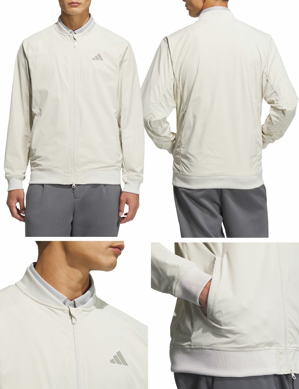 アディダスフルジップジャケットJVV00メンズメンズゴルフウェアゴルフ2025秋冬モデルadidas日本正規品